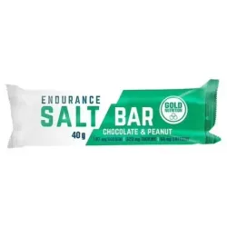 Gold nutrition endurance salt bar choco y peanut 40g