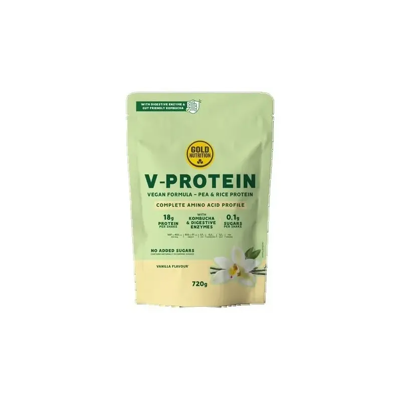 Gold nutrition v-protein vainilla 720gr | Farmacia Barata