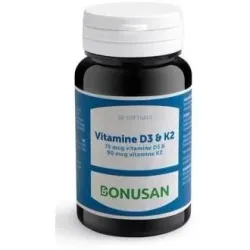 Vitamina d3 y k2 60perlas