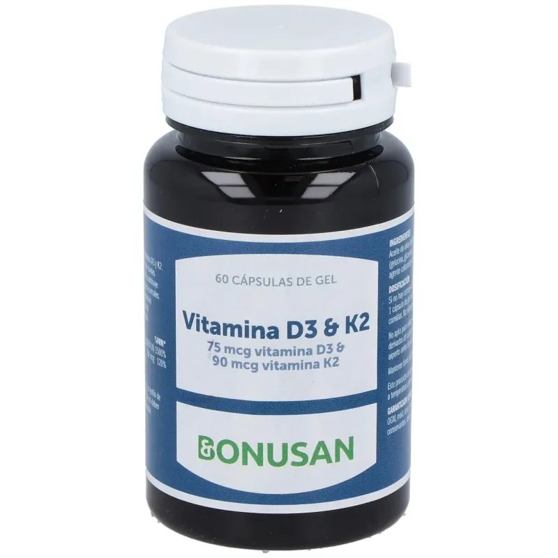 Vitamina d3 y k2 60perlas | Farmacia Barata
