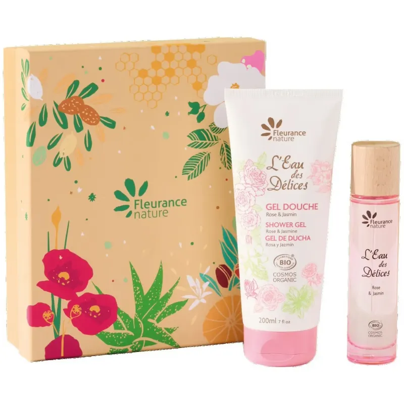 Fleurance nature cofre rosa y jazmín perfume + gel ducha 1ud | Farmacia Barata Fleurance nature cofre rosa y jazmín perfume + gel ducha 1ud | Farmacia Barata