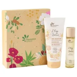 Fleurance nature cofre cítrico y flores blancas 2uds