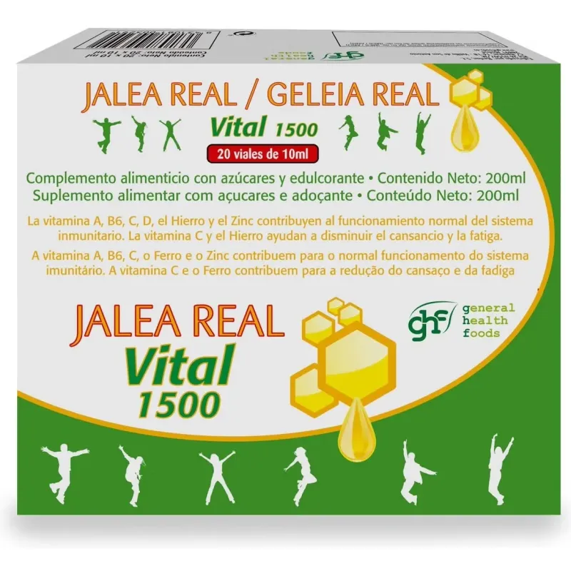 Ghf jalea real vital 1500 20 ampollas x 10ml | Farmacia Barata Ghf jalea real vital 1500 20 ampollas x 10ml | Farmacia Barata