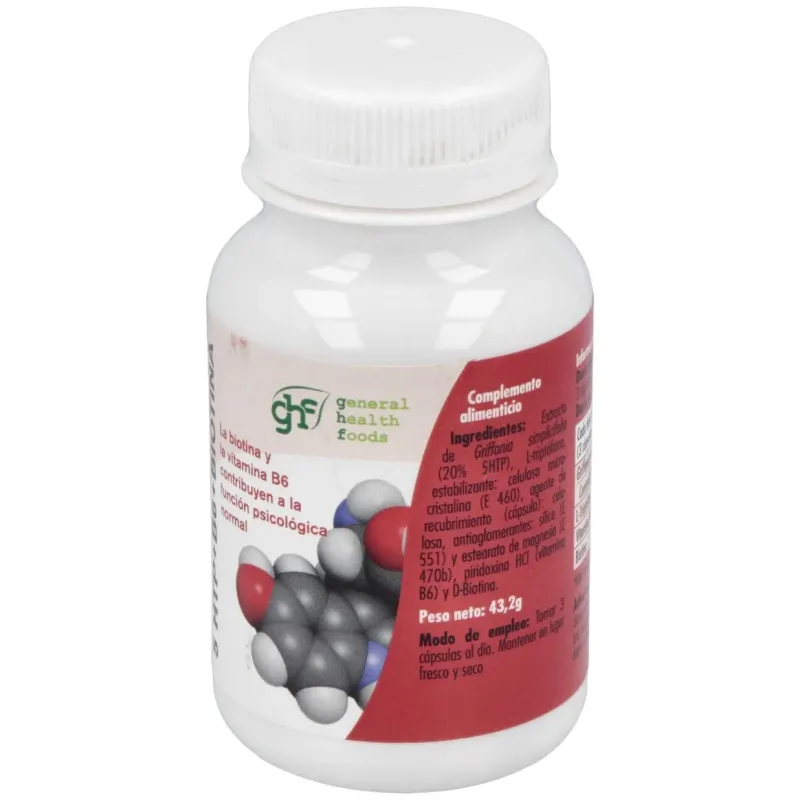 Triptofano 5htp+b6 60cap. | Farmacia Barata