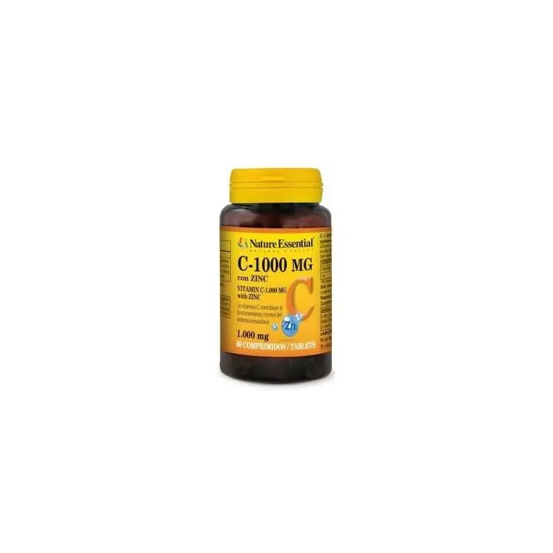Vitamina c 1000mg+zinc 60comp. | Farmacia Barata