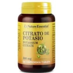 Nature essential citrato de potasio 500mg 120comp
