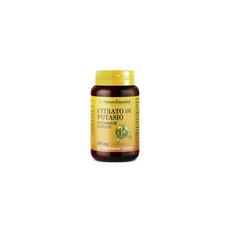 Nature essential citrato de potasio 500mg 120comp | Farmacia Barata Nature essential citrato de potasio 500mg 120comp | Farmacia Barata