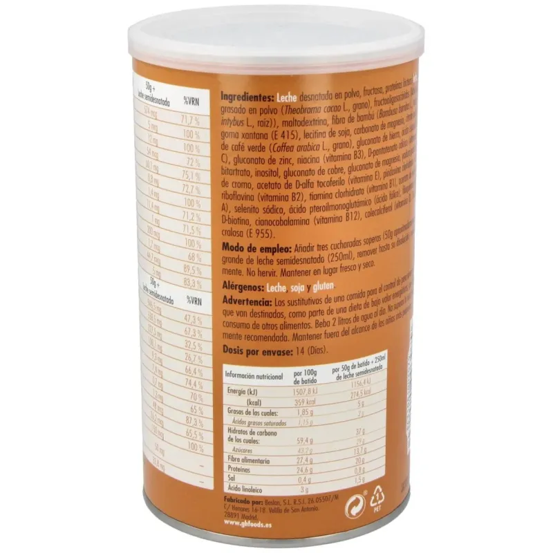 Batido control de peso sabor chocolate 700gr. 2 | Farmacia Barata Batido control de peso sabor chocolate 700gr. 2 | Farmacia Barata