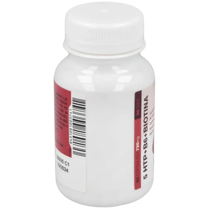 Triptofano 5htp+b6 60cap. | Farmacia Barata