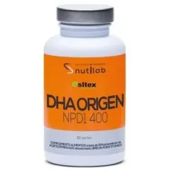 Nutilab DHA Origen Npd1 400, 60 perlas