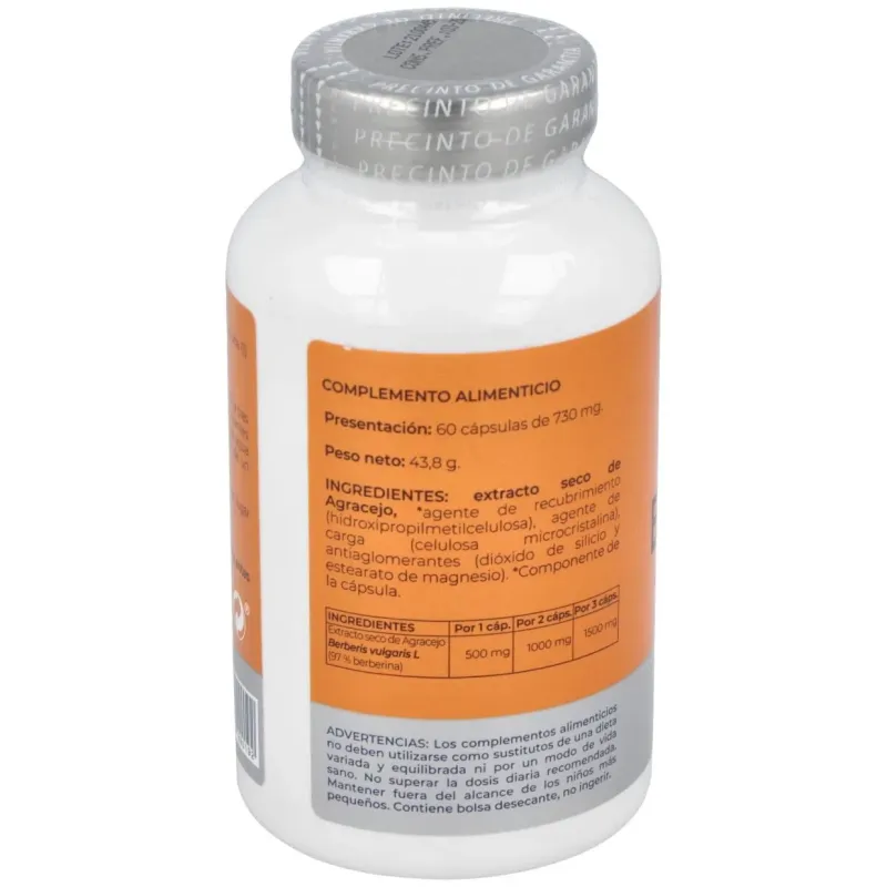 Berberina 60cap. | Farmacia Barata