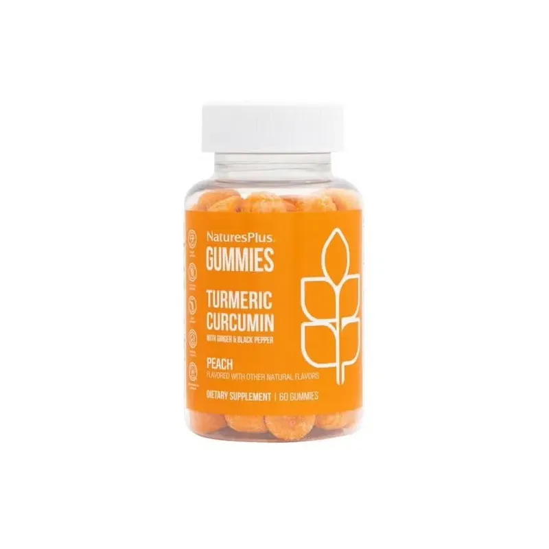 Natures plus gummies cúrcuma 60uds | Farmacia Barata