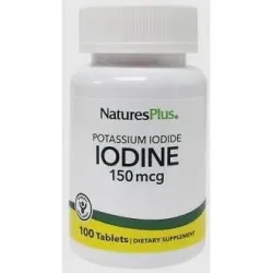 Nature's plus iodine yoduro potásico 100comp | Farmacia Barata