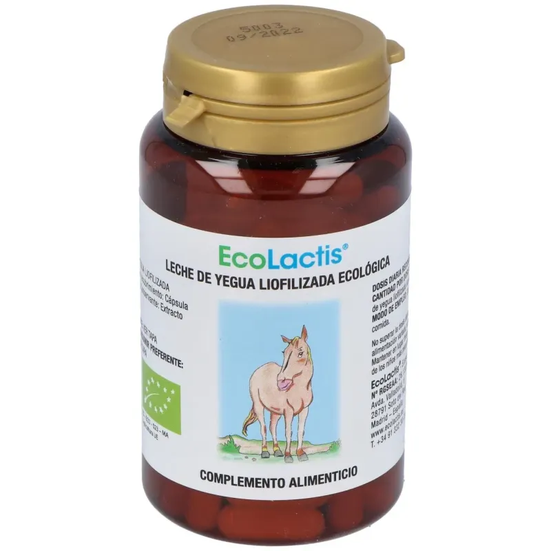 Leche de yegua liofilizada eco 90cap. | Farmacia Barata