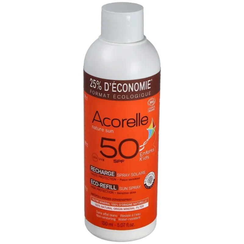 Recarga spray solar niños spf50 150ml. | Farmacia Barata