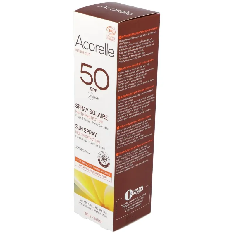 Spray solar spf50 100ml. bio | Farmacia Barata