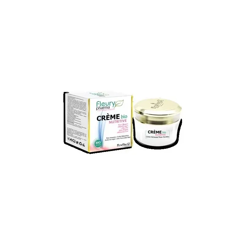 Crema nutritiva organica 50ml. fleurypharma | Farmacia Barata