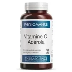 Physiomance vitamina c acerola 30comp.mast. 2