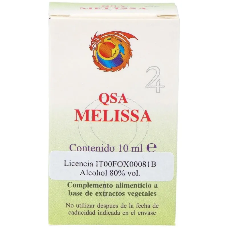Qsa melissa gotas 10ml. 2 | Farmacia Barata