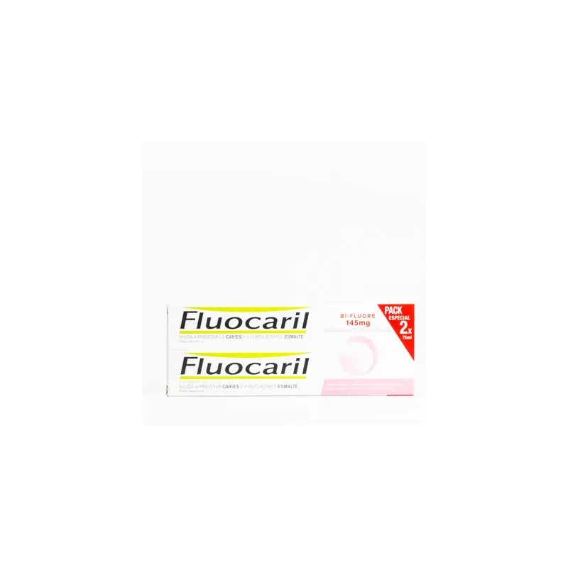FLUOCARIL BIFLUORE 145 MG DIENTES SENSIBLES 2 X 75 ML
