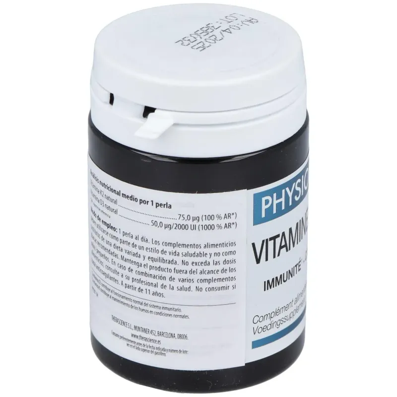 Physiomance vitamines d3 y k2 60comp | Farmacia Barata Physiomance vitamines d3 y k2 60comp | Farmacia Barata