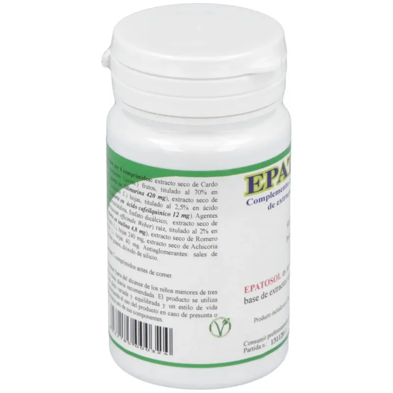 Epatosol 60comp. 2 | Farmacia Barata