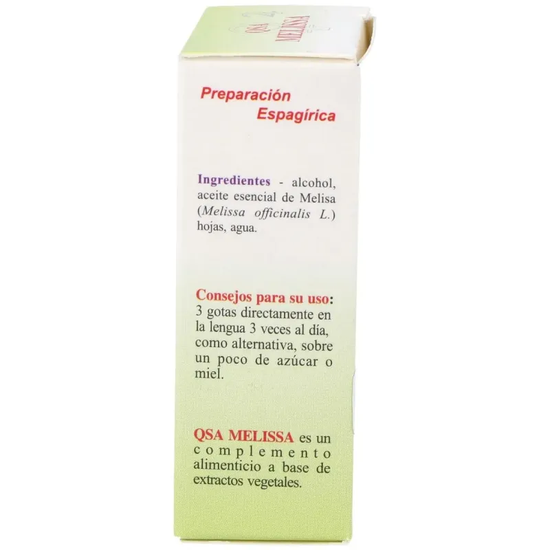 Qsa melissa gotas 10ml. 2 | Farmacia Barata