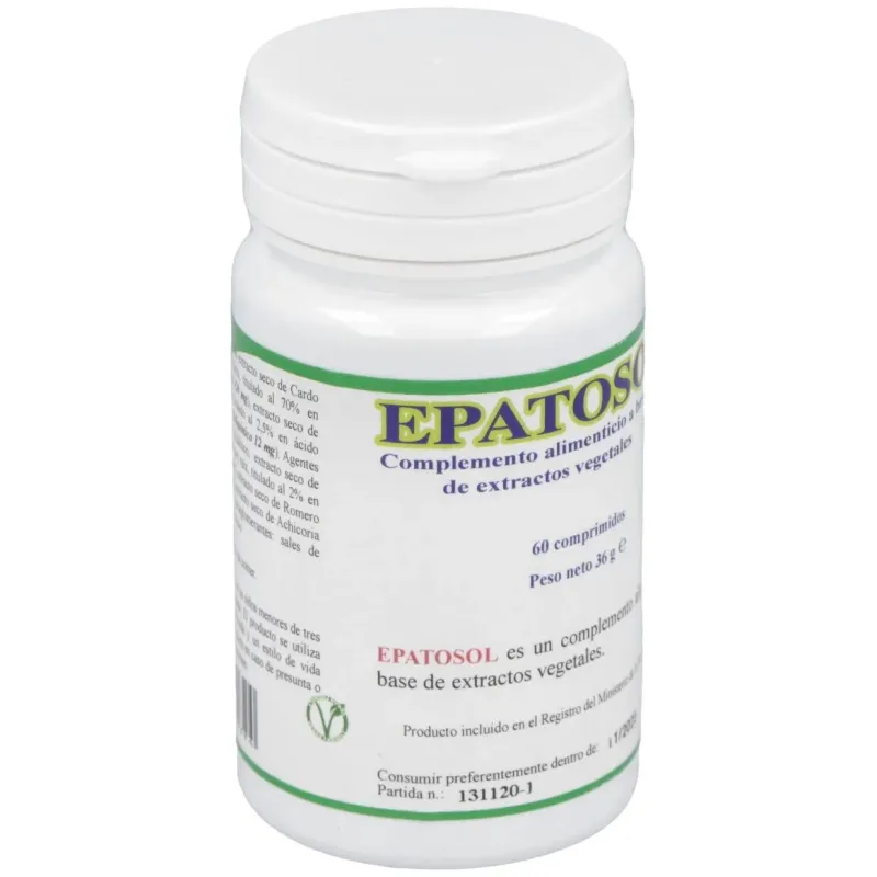 Epatosol 60comp. 2 | Farmacia Barata