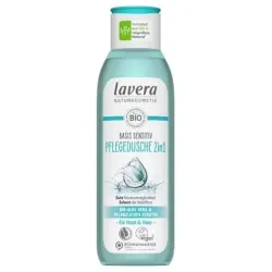 Lavera basis sensitiv gel ducha-champú 2 en 1 250ml