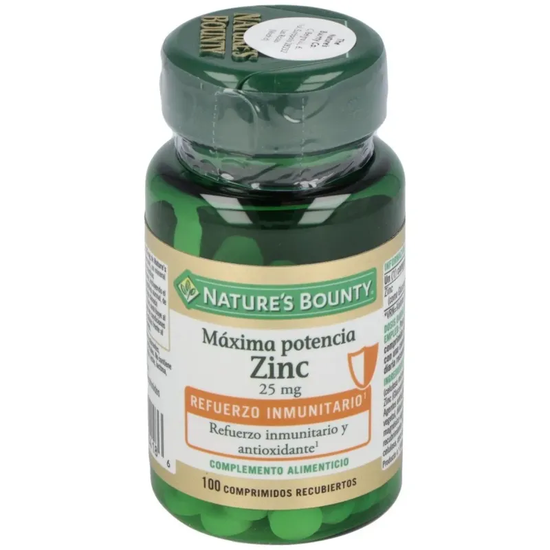 Zinc 25mg. 100comp. 2 | Farmacia Barata