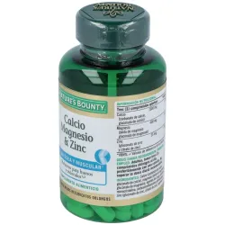 Calcio magnesio y zinc 100comp. 2 | Farmacia Barata