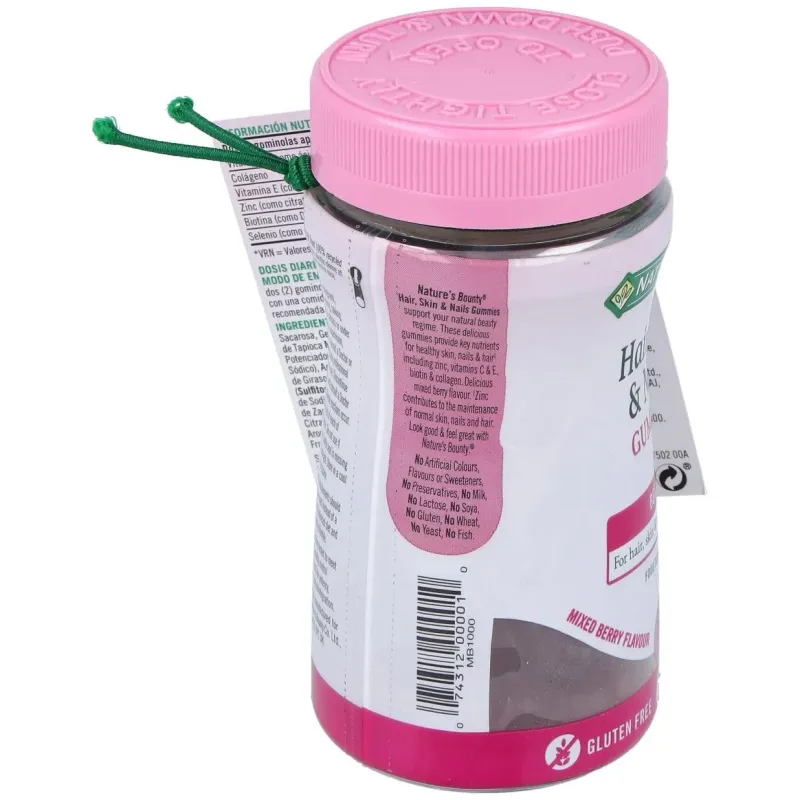 Gummies pelo piel y uñas con biotina 60gominolas 2 | Farmacia Barata Gummies pelo piel y uñas con biotina 60gominolas 2 | Farmacia Barata
