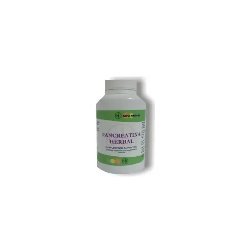 Alfa herbal pancreatina herbal 120caps | Farmacia Barata