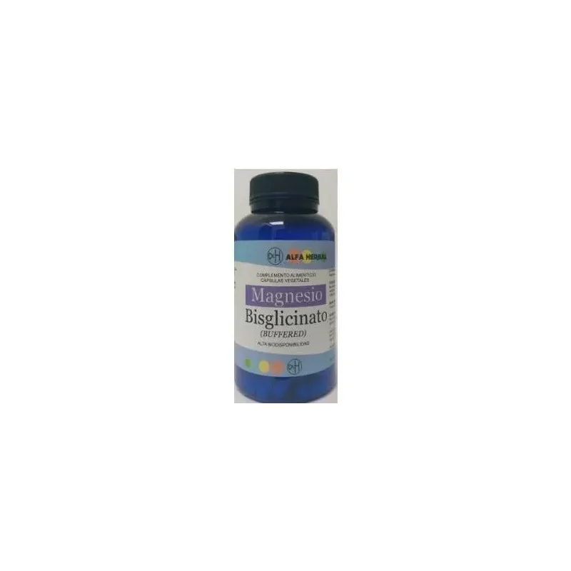 Alfa herbal magnesio bisglicinato 120caps | Farmacia Barata