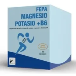 Fepadiet fepa sport magnesio+potasio+b6 naranja 20uds
