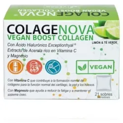 Colagenova vegan boost te verde+limon 21sbrs.