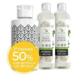 Agua micelar 2uds+botella vidrio