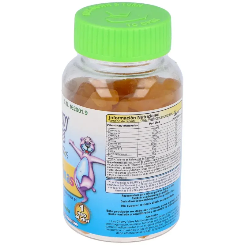 Chewy vites multivitaminas plus infantil 60ud. 2 | Farmacia Barata Chewy vites multivitaminas plus infantil 60ud. 2 | Farmacia Barata