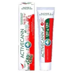 Annabis activecann gel masaje efecto calor cáñamo 75ml