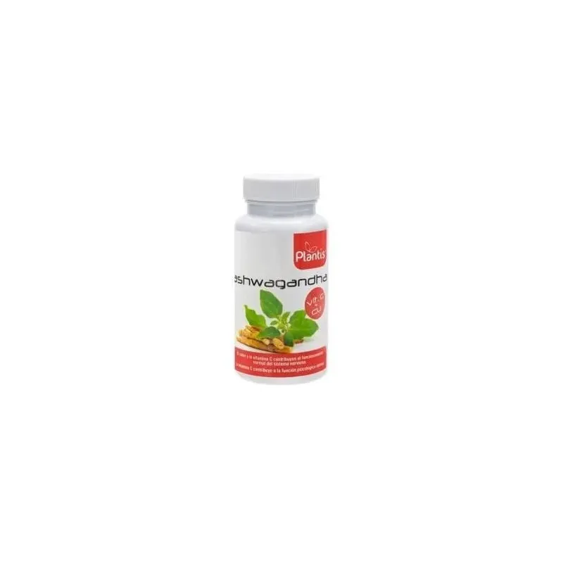 Plantis ashwaganda vitamina c 60caps | Farmacia Barata
