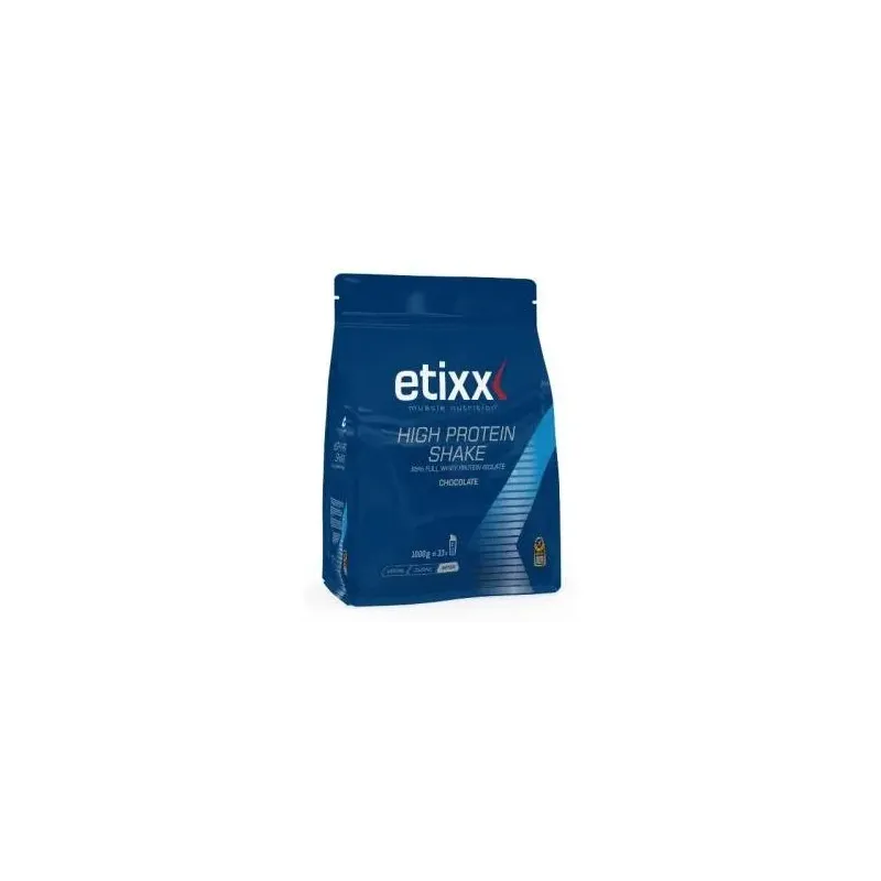 Etixx high protein shake chocolate 1000g | Farmacia Barata