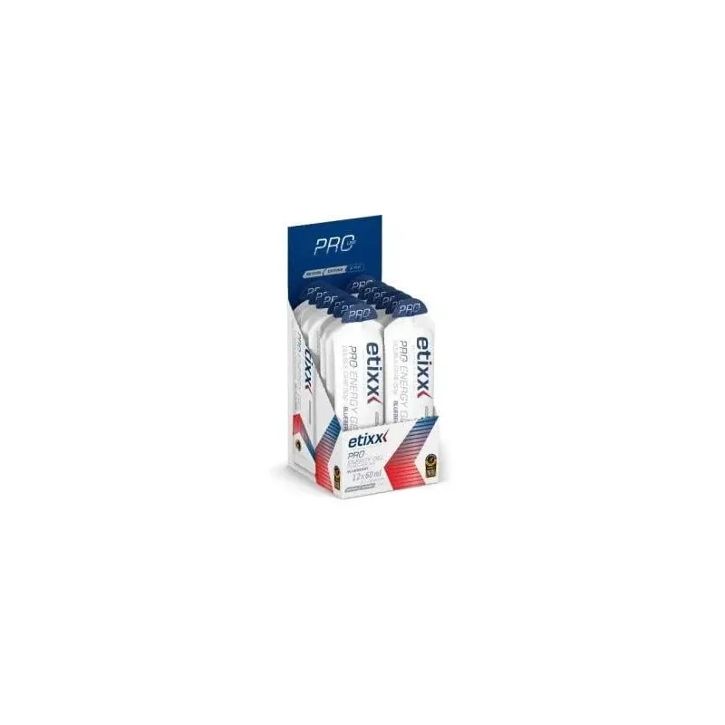 Etixx double carb energy arandano gel 12udsx60ml. | Farmacia Barata