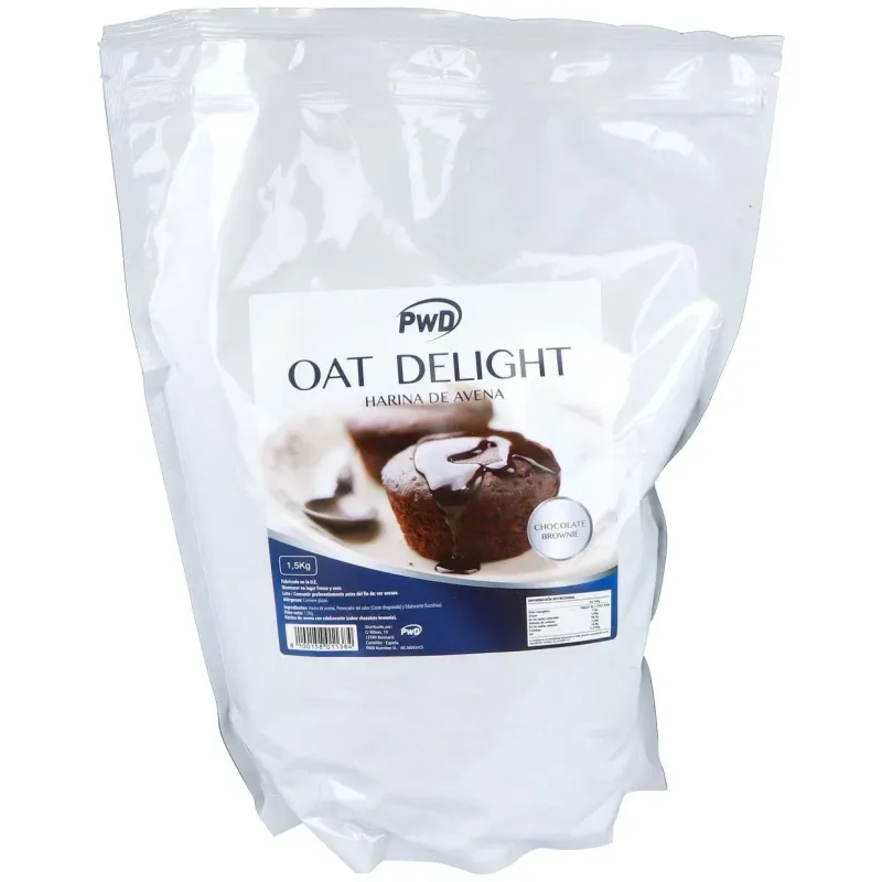 Oat delight chocolate brownie 1,5kg. 2 | Farmacia Barata Oat delight chocolate brownie 1,5kg. 2 | Farmacia Barata