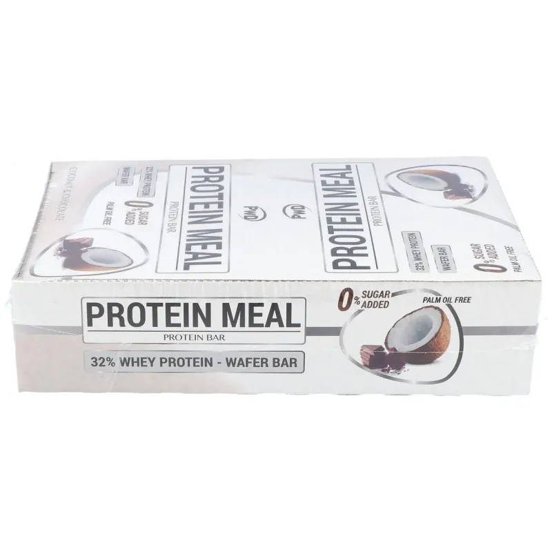 Protein meal barritas coco con chocolate 12uds. 2 | Farmacia Barata