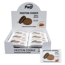 Pwd nutrition protein cookie 34% protein chocolate toffe 18x30g