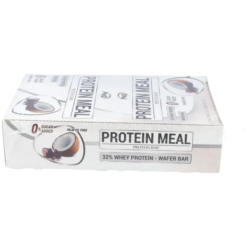 Protein meal barritas coco con chocolate 12uds. 2 | Farmacia Barata