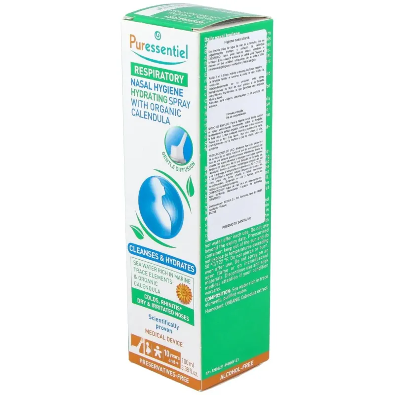 Spray nasal hidratante con calendula bio 100ml. | Farmacia Barata Spray nasal hidratante con calendula bio 100ml. | Farmacia Barata