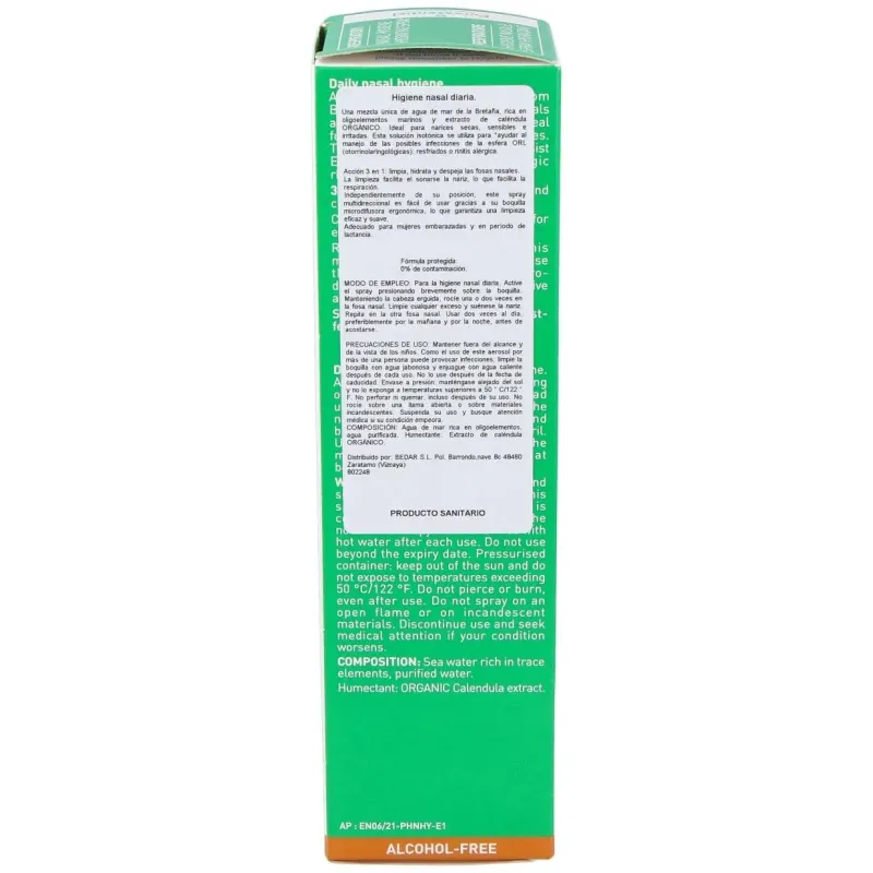 Spray nasal hidratante con calendula bio 100ml. | Farmacia Barata Spray nasal hidratante con calendula bio 100ml. | Farmacia Barata