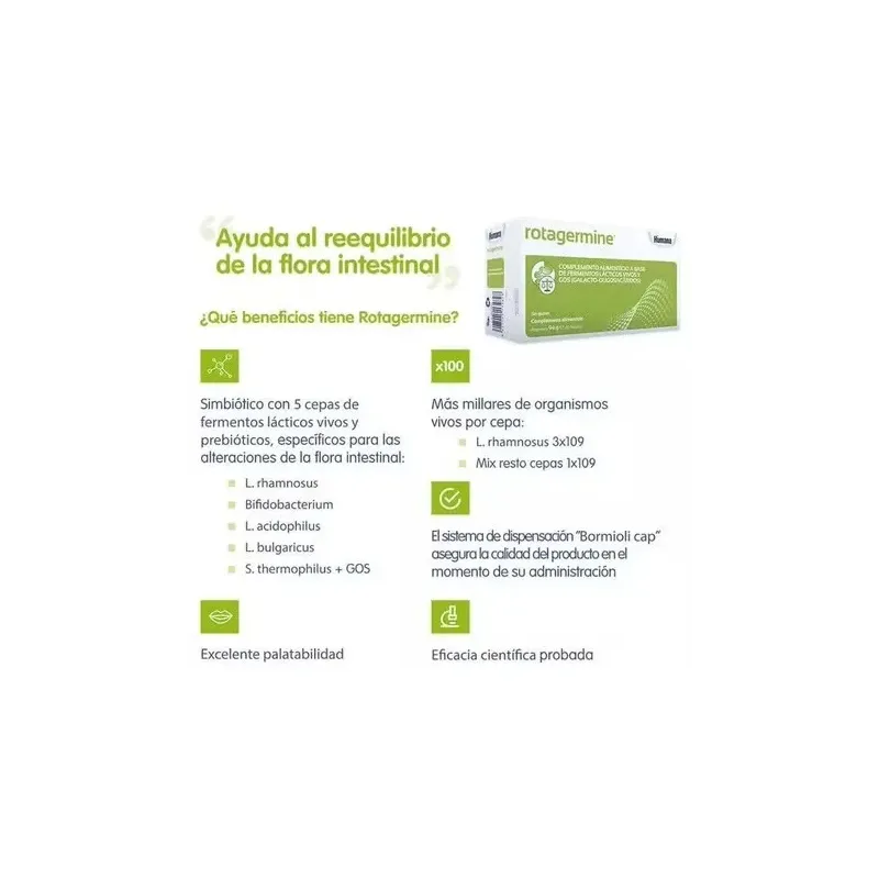 Rotagermine 10ud. - humana | Farmacia Barata