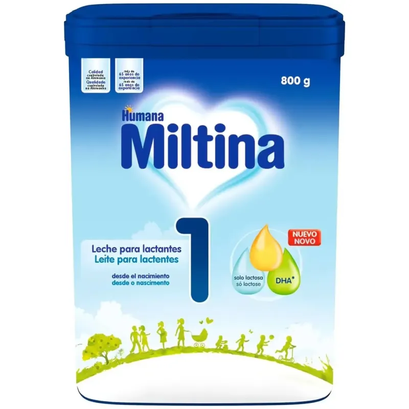 Miltina 1 leche para lactantes 800g | Farmacia Barata